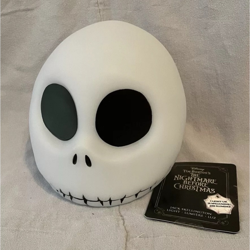 Disney Jack Skellington Light The Nightmare Before Christmas Multi-Color NWT